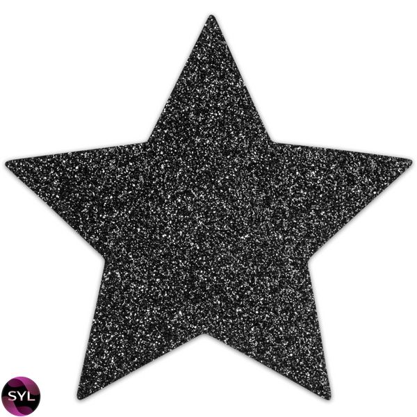 Пэстис - стикини Bijoux Indiscrets - Flash Star, наклейки на соски SO2339 фото