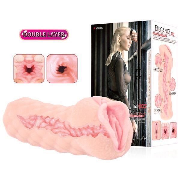 Мастурбатор Kokos Elegance 002 Double Layer SO1803 SafeYourLove