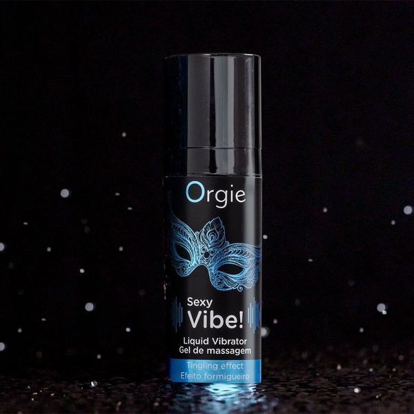 Жидкий вибратор Orgie Sexy Vibe! Liquid Vibrator, 15 мл, с эффектом муравьев SX1549 фото