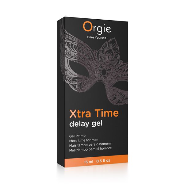 X-TRA TIME żel przedłużający stosunek, 15 ml ORGIE (Brazylia-Portugalia)