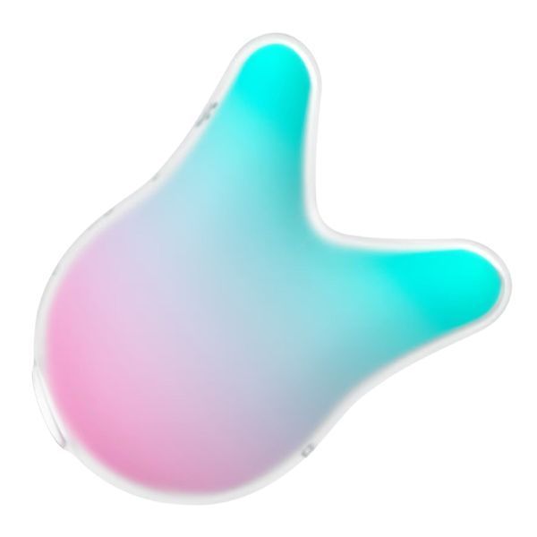 Вакуумный клиторальный стимулятор с вибрацией Satisfyer Mermaid Vibes Mint/Pink, 2 мотора SX1209 фото