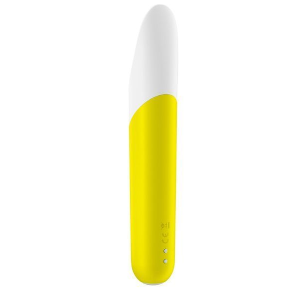 Satisfyer Ultra Power Bullet 7 minivibrator with a flexible tongue, color Yellow