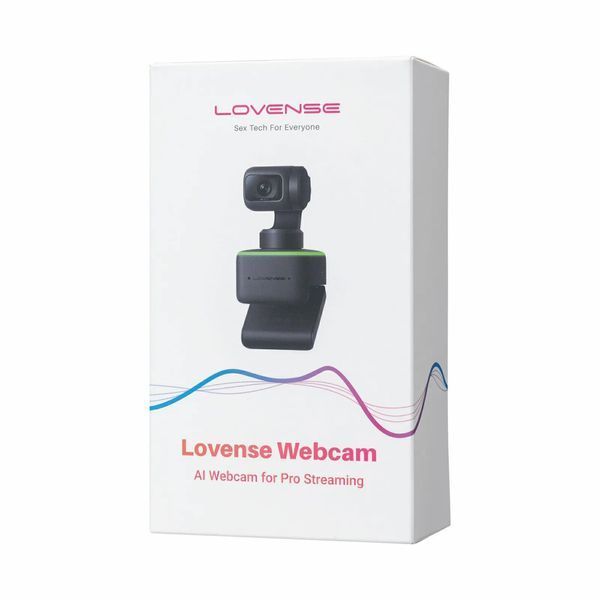 4К веб-камера с искусственным интеллектом Lovense WebCam, для стрима, активация чаевыми SO8621 фото