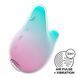 Вакуумный клиторальный стимулятор с вибрацией Satisfyer Mermaid Vibes Mint/Pink, 2 мотора SX1209 фото 1