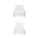 Спортивний топ з прозорою вставкою Passion PS006 TOP white, SO4245 фото 4 Safeyourlove