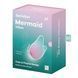 Вакуумный клиторальный стимулятор с вибрацией Satisfyer Mermaid Vibes Mint/Pink, 2 мотора SX1209 фото 5