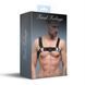 Feral Feelings Men's Chest Harness - Bulldog Harness, color Black