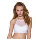 Спортивний топ з прозорою вставкою Passion PS006 TOP white, SO4245 фото 1 Safeyourlove