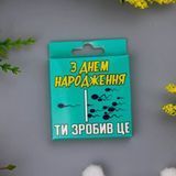Креативний презерватив VidDushi "З Днем Народження" у пікантній упаковці WW30421 SafeYourLove