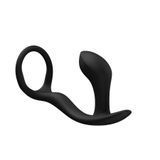 Korek analny z pierścieniem erekcyjnym Fun Factory BOOTIE RING, kolor Black