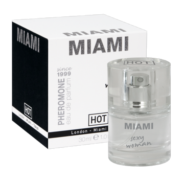 Духи з феромонами жіночі HOT Pheromone Perfume MIAMI woman 30 мл HOT55112 SafeYourLove