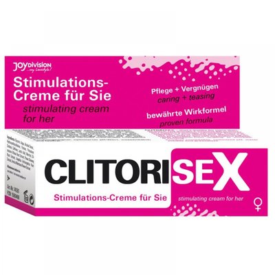 Возбуждающий крем для клитора CLITORISEX - Cream, 40 ml 48-14582 фото