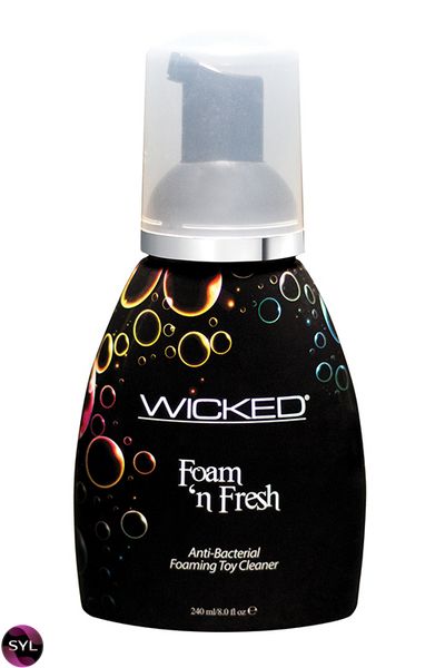 Очищувач WICKED ANTI-Bacteria FOAMING TOYCLEANER, 240 мл T251637 SafeYourLove