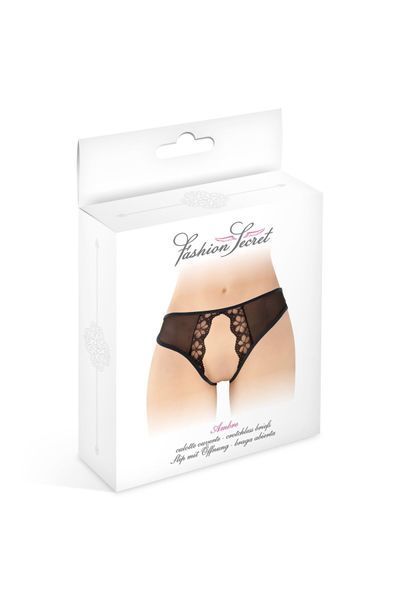 Трусики Fashion Secret Ambre, колір Black SX2609 SafeYourLove