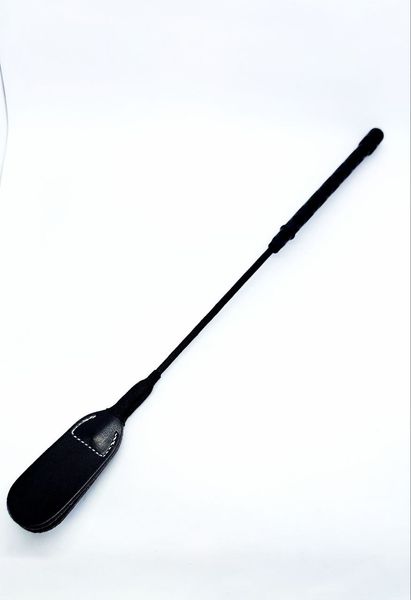 Стек DS Fetish экокожа Whip PU Leather riding crop, черный, 45 см 292401134 фото