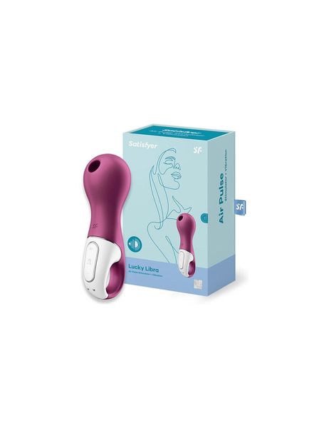 Вібромасажер із вакуумною стимуляцією Satisfyer Lucky Libra SO6133 SafeYourLove