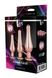 DT21875 набір анальних пробок конічної форми Dream Toys GLEAMING LOVE PLEASURE SET ROSE GOLD DT21875 фото 3 Safeyourlove