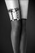 Гартер на ногу Bijoux Pour Toi - WITH HEART AND SPIKES, сексуальная подвязка с сердечком SO2223 фото 1