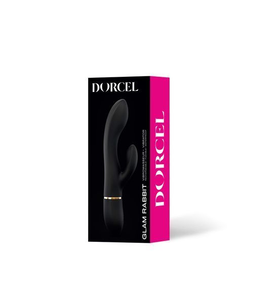 Вібратор-кролик Dorcel GLAM RABBIT, гнучкий стовбур, стимуляція точки G, 2 мотора SO3350 SafeYourLove