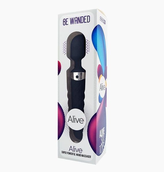 Black mini vibrator Alive Be Wanded