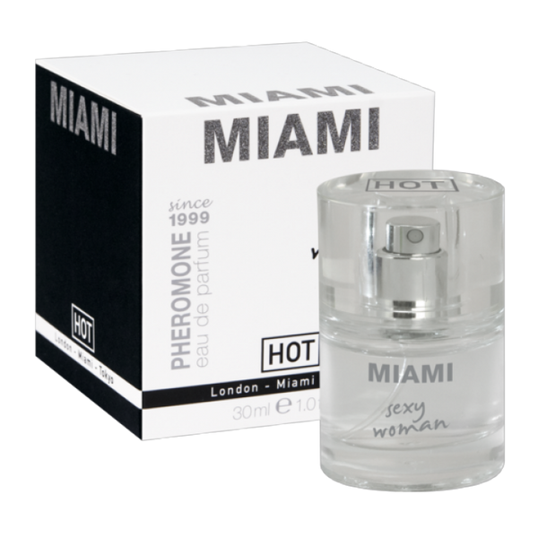 Духи з феромонами жіночі HOT Pheromone Perfume MIAMI woman 30 мл HOT55112 SafeYourLove