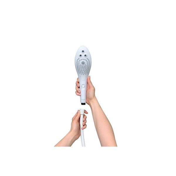 Biały głowica prysznicowa Womanizer Wave Masturbation