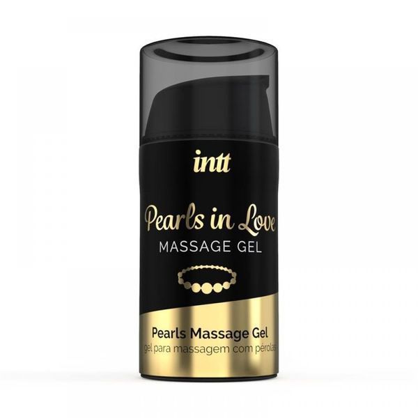 Набор для интимного массажа Intt Pearls in Love, 15 мл, с гелем и жемчужным ожерельем IN15370 фото