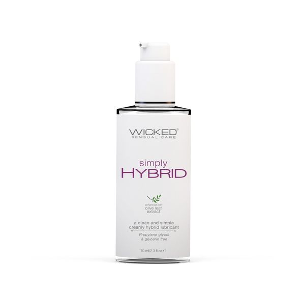 Лубрикант на водной/силиконовой основе WICKED SIMPLY HYBRID 70ML T252140 фото