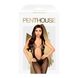 Бодістокінг із глибоким вирізом на спині Penthouse - Forbidden Fruit Black S/L SO4391 фото 3 Safeyourlove