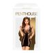 Мини-платье с сюрреалистическим узором Penthouse - Juicy Poison Black SO4360 фото 3