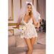 Sexy negligee Leg Avenue, S, lace, white