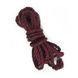 Джутова мотузка BDSM 8 метрів, 6 мм, бургунд, колір Burgundy SO5202 SafeYourLove