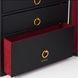 Upko BDSM accessories cabinet, made of Italian leather, 14 items