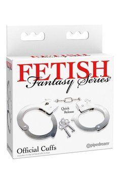 Pipedream Fetish Fantasy Series metal handcuffs