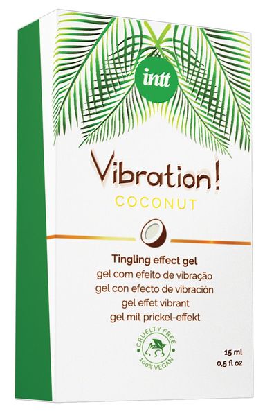 Wibrator w płynie Intt Vibration Coconut Vegan (15 ml)