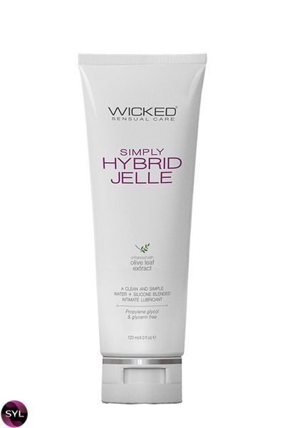 Лубрикант на водній/силіконовій основі WICKED SIMPLY HYBRID JELLE 120ML T252142 SafeYourLove