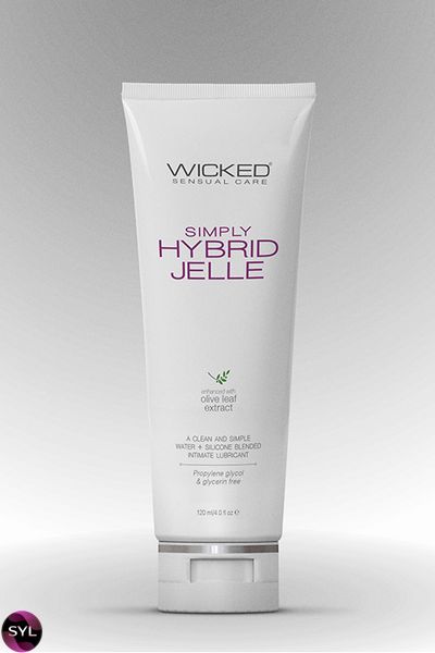 Лубрикант на водній/силіконовій основі WICKED SIMPLY HYBRID JELLE 120ML T252142 SafeYourLove