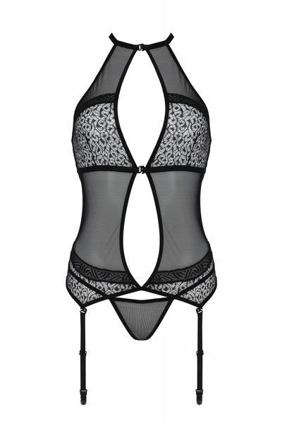 Corset SATARA CORSET black S/M - Passion