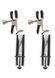 Зажимы на соски Adjustable Vibrating Clamps TB17277 фото 2
