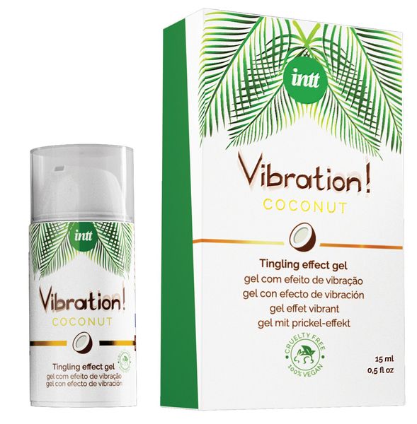 Wibrator w płynie Intt Vibration Coconut Vegan (15 ml)