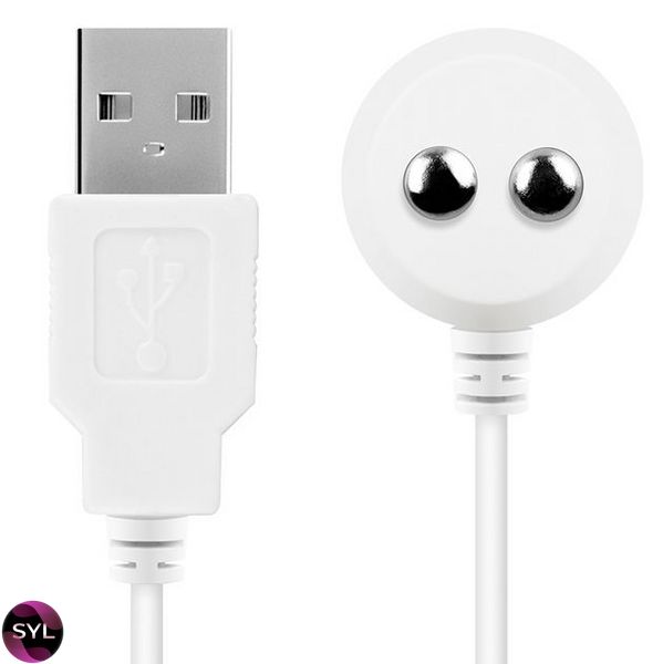 Зарядка (запасний кабель) для іграшок Satisfyer USB charging cable White SO2868 SafeYourLove