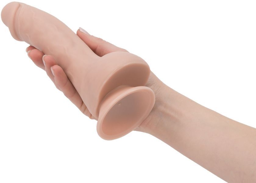 Изогнутый фаллоимитатор на присоске ADDICTION &mdash; BRAD 7,5&Prime; Dildo With Balls SO5584 фото